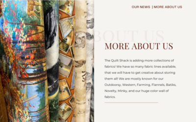 More About The Quilt Shack