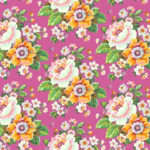 Local Honey Summertime Violet 90656-28 By FIGO Fabrics