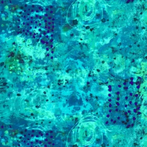 Spotted Graffiti Blue Hour 52814D-2 By Windham Fabrics