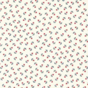 American Gatherings II Red Stars Dove 49249-11 By Moda Fabrics