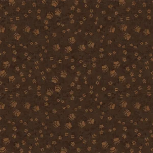 Back Country Animal Prints Dark Brown Y3860-16 By Clothworks