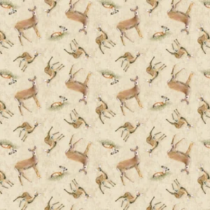 Back Country Deer Light Khaki Y3857-11 By Clothworks