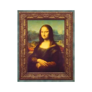 Leonardo Da Vinci Antique The Mona Lisa Quilt Panel 20096-199 By Robert Kaufman