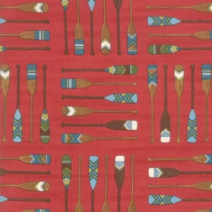 Explore Red Paddles 19912-13 By Moda Fabrics