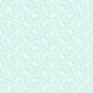 Stag and Thistle Light Turquoise Thicket 23309-62 By Northcott Fabrics