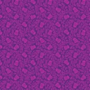 Stag and Thistle Purple Thicket 23309-88 By Northcott Fabrics