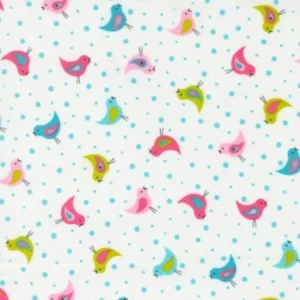 Sweet And Plenty Birdies Sugar White 22451 11 By Moda Fabrics