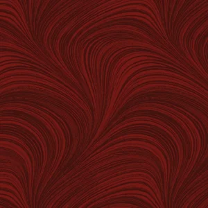 Wave Texture Dark Red 2966-19 By Benartex Fabrics