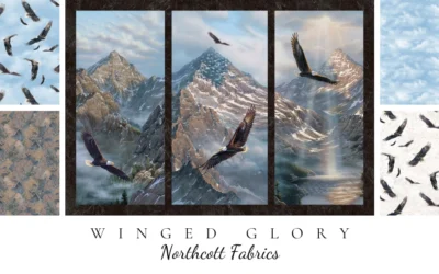 Winged Glory By Northcott Fabrics
