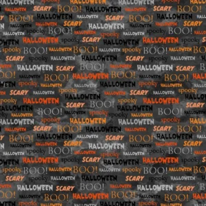 Full Moon Spooky Season Coal 54008-4 By Windham Fabrics