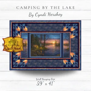 Camping At The Lake FREE Wall Hanging Pattern By P&B Textiles