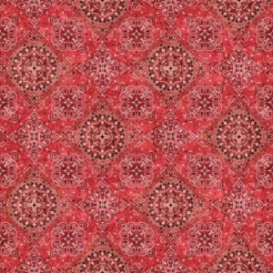 Hey Cowgirl Bandanna Red 30371-R By QT Fabrics