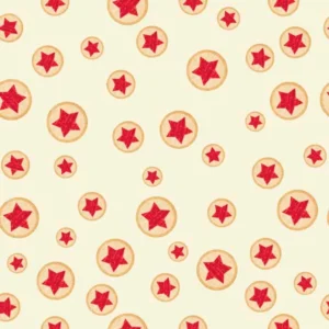 Hey Cowgirl Star Toss Vanilla 30373-E By QT Fabrics