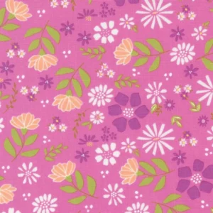 Laguna Sunrise Wild Rose Florals Sweet Pea 37680 14 By Moda Fabrics