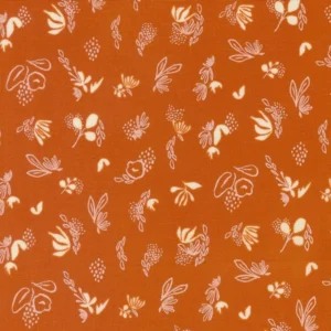 Things Above Floral Sprinkles Blenders Rust 45616 16 By Moda Fabrics