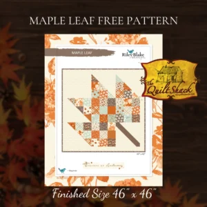 Maple Leaf FREE Pattern By Riley Blake Designs