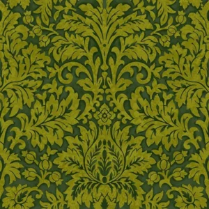 Seeds of Gratitude Damask Green 7699-66 By Studio E Fabrics