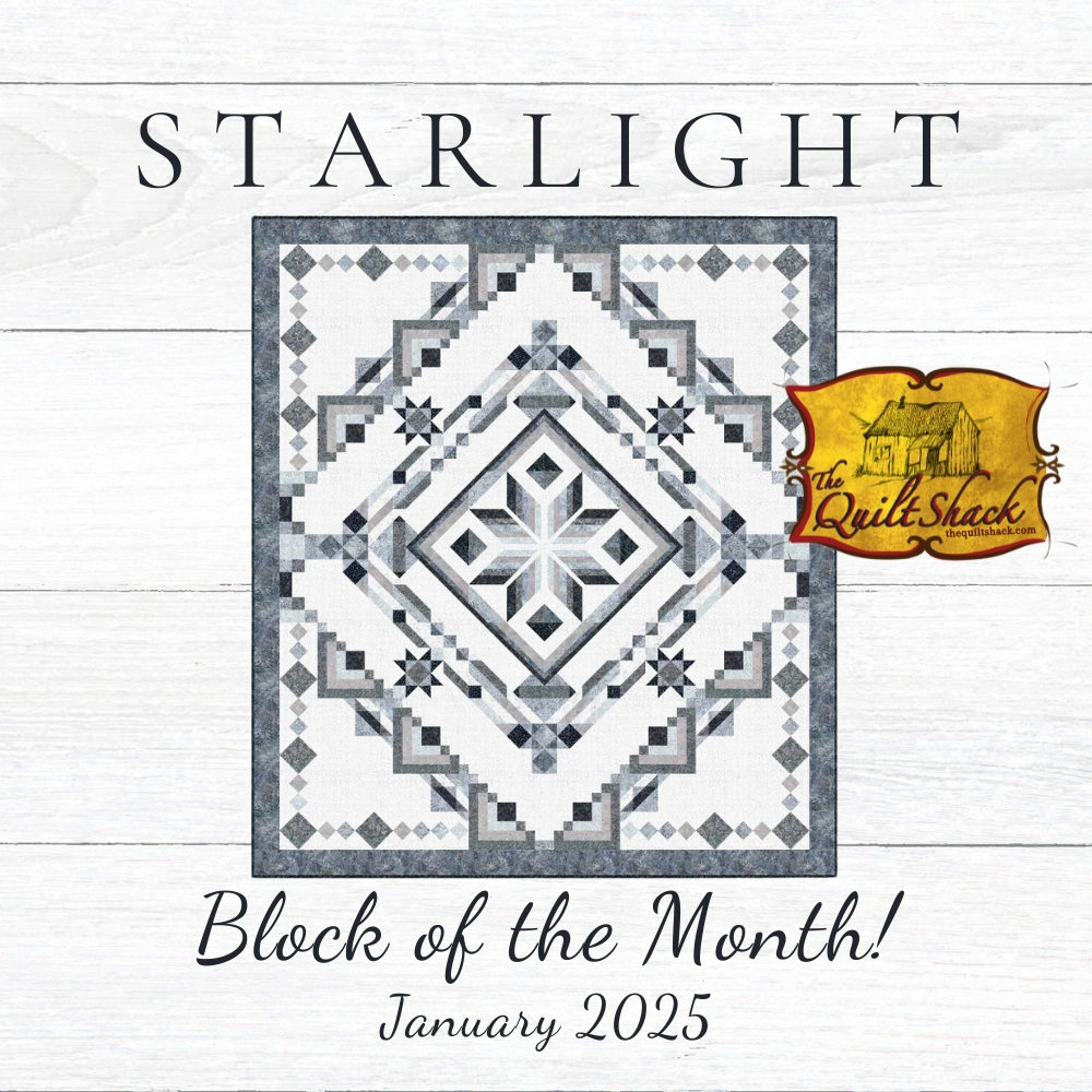 Starlight By Wilmington Prints Batiks Block of the Month 2025