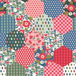 Highland Hazel Quilt Market Multi 22987-MLT-CTN-D By 3 Wishes Fabrics