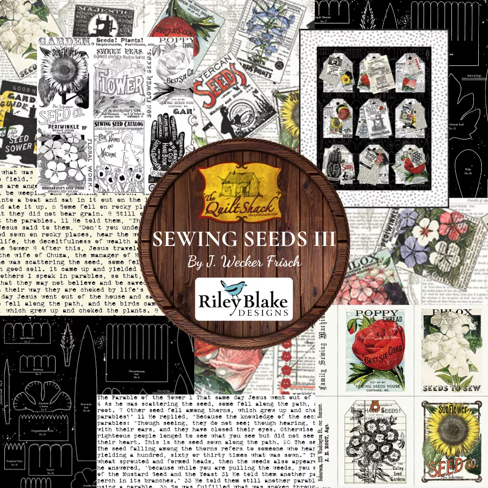 Sewing Seeds III by J. Wecker Frisch for Riley Blake Designs