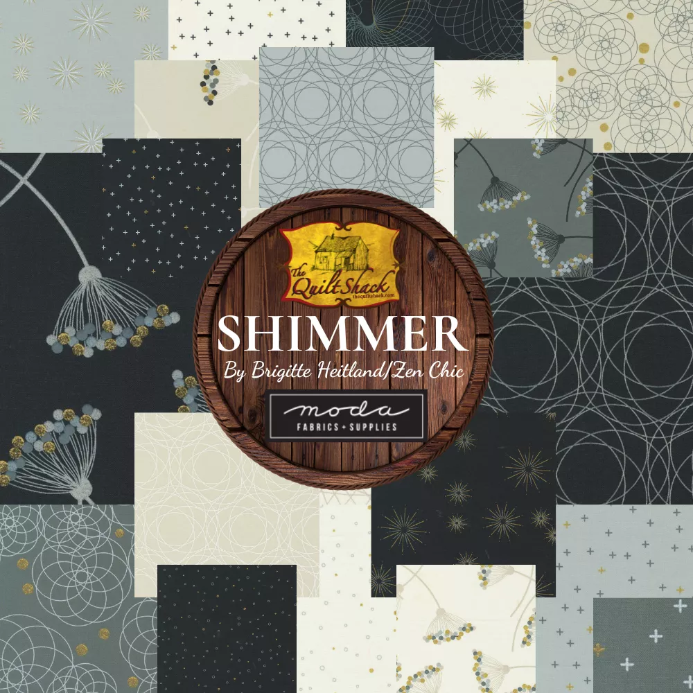 Shimmer by Brigitte Heitland under Zen Chic for Moda Fabrics