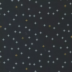 Shimmer Plus Blenders Metallic Ebony 1845 16M By Moda Fabrics