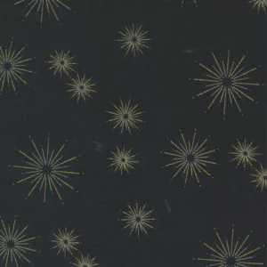 Shimmer Stars Blenders Metallic Ebony 1844 15M By Moda Fabrics