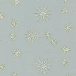 Shimmer Stars Blenders Metallic Silver 1844 13M By Moda Fabrics