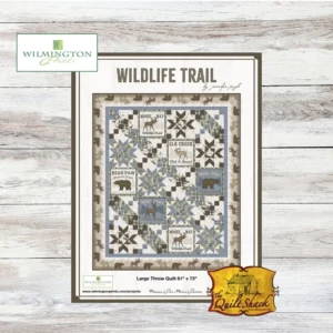 Wildlife Trail Quilt Kit By Wilmington Prints