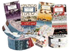 2.5" Strips of Precut Fabrics