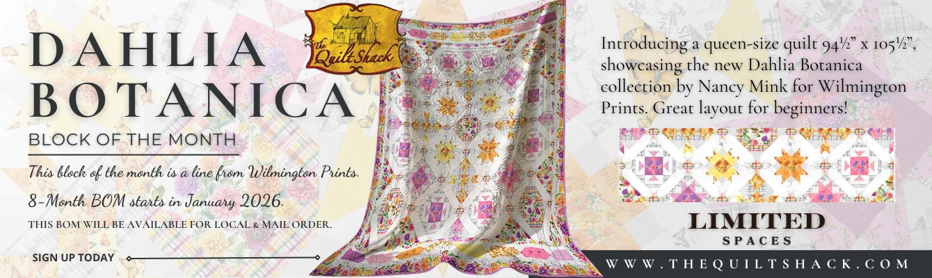 Dahlia Botanica Block of the Month