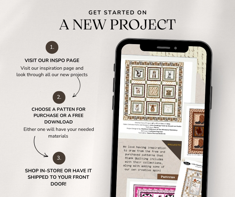 Get Started On A New Project With Blank Quilting Get Started On A New Project With Blank Quilting