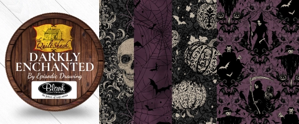 Darkly Enchanted By Blank Quilting Fabrics
