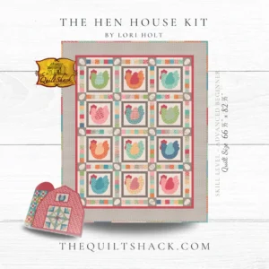Farmer's Daughter The Hen House Quilt Kit 66½" x 82½" KT-17160 By Riley Blake Designs