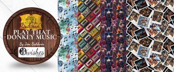 Play That Donkey Music By 3 Wishes Fabrics