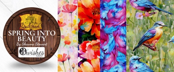 Spring Into Beauty By 3 Wishes Fabrics