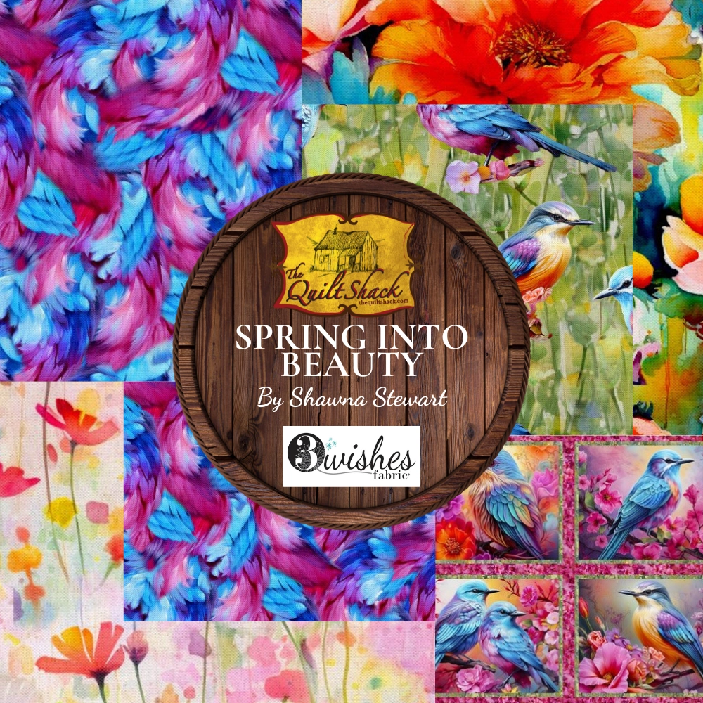 Spring Into Beauty By Shawna Stewart For 3 Wishes Fabric
