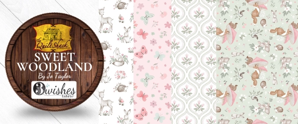 Sweet Woodland By 3 Wishes Fabrics