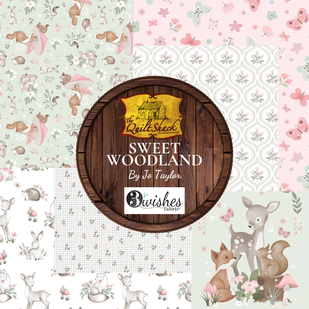 Sweet Woodland By Jo Taylor For 3 Wishes Fabric
