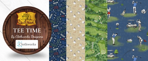 Tee Time By Clothworks Fabrics