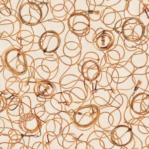 Spurs & Spirit Lassos Cream 4524-41 By Blank Quilting