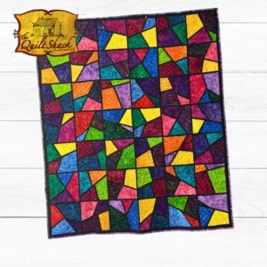 Stained Glass Layered Cake Quilt Class